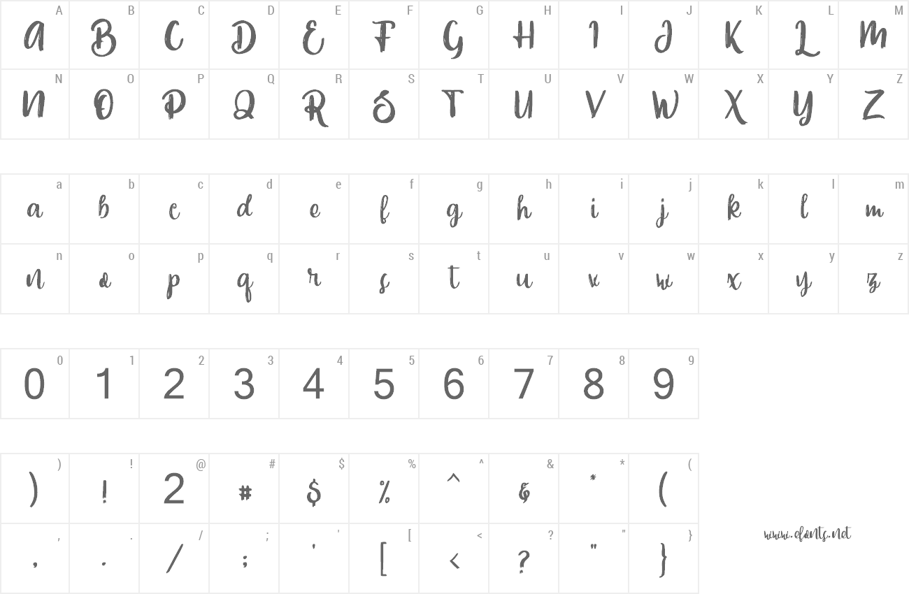Font Slowly One preview